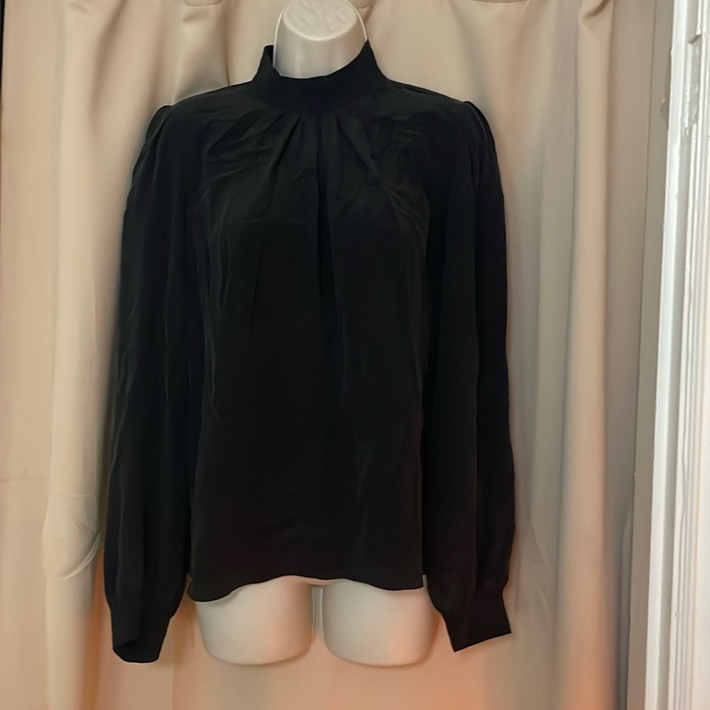 Vanessa Bruno black silk blouse